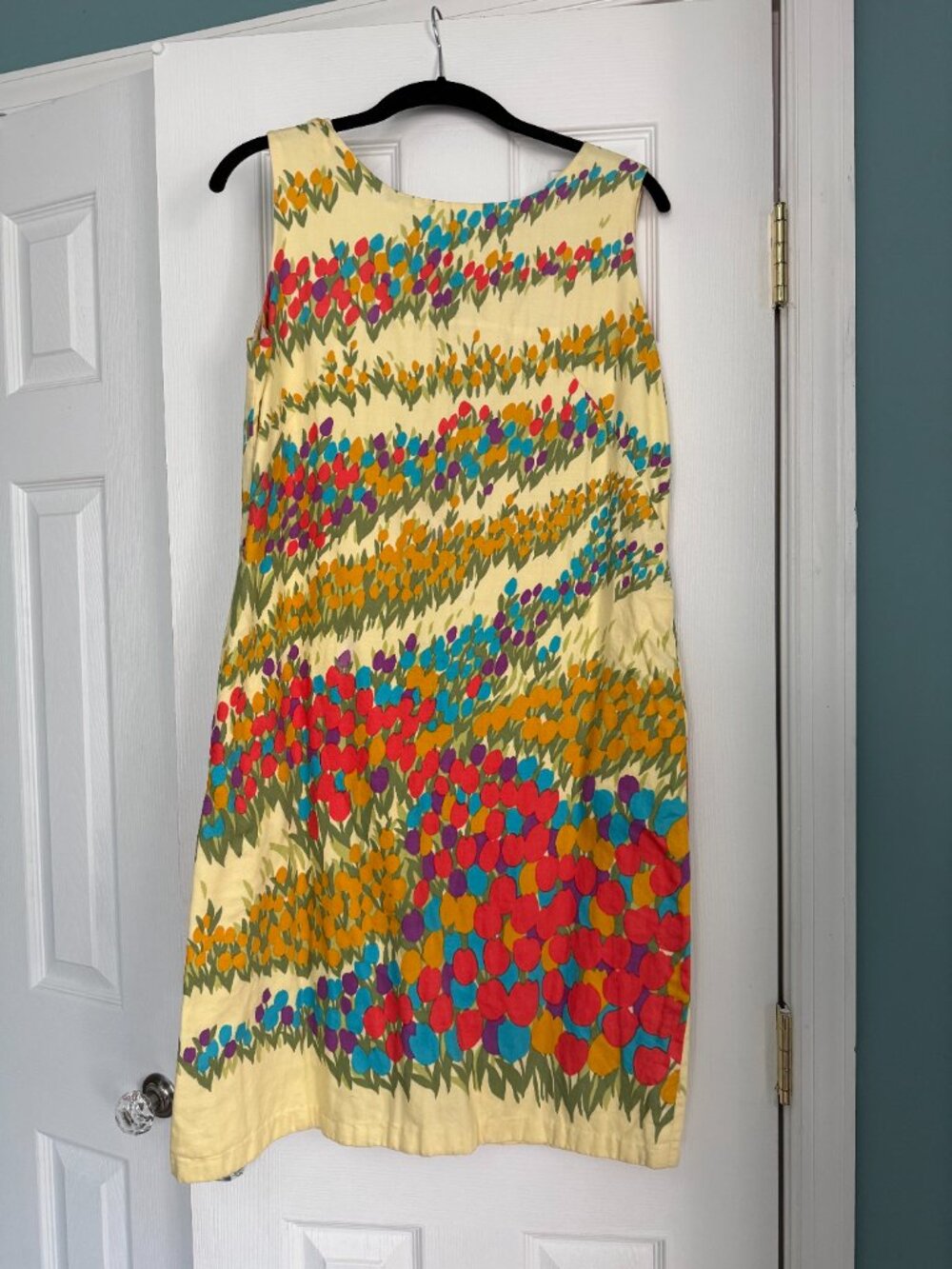 Vintage Floral Shift Dress